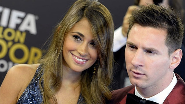 Lionel Messi ile Antonella Roccuzzo evleniyor