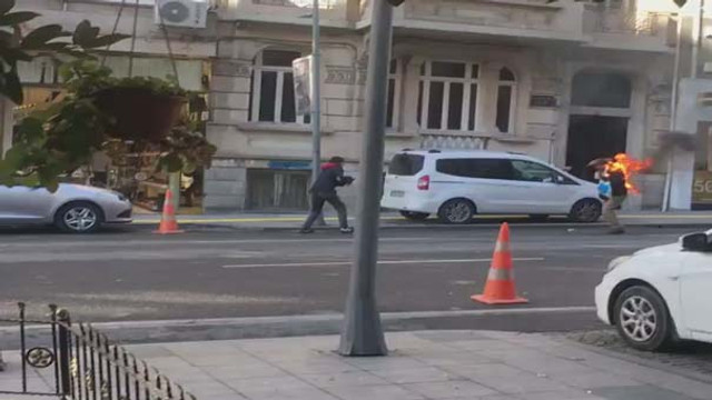 Nişantaşından tinerci yolunu kestiği adamı yaktı
