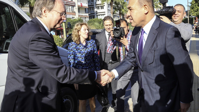 AB ülkelerinin büyükelçileri Adana'da