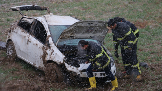 Adıyaman'da trafik kazası: 3 yaralı