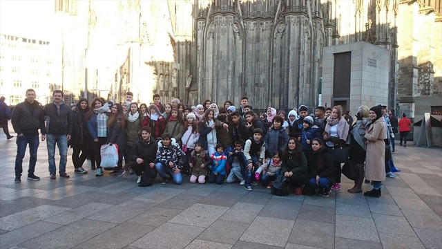 Almanya'da mülteci çocuklar için Kış Tatili Okulu