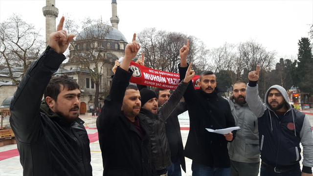 Alperen Ocakları yılbaşı kutlamalarını protesto etti