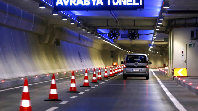 Avrasya Tünelinden geçişler başladı