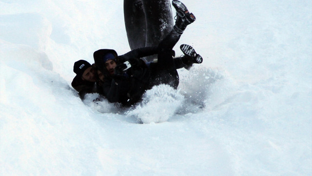 Ayder'de kayak keyfi