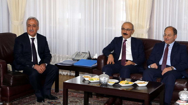 Bakanlar Elvan ve Akdağ, Erzurum'da