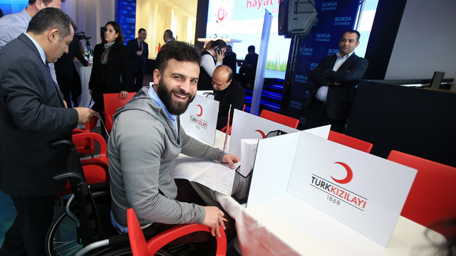 Borsa İstanbul'da gong kan bağışı için çaldı