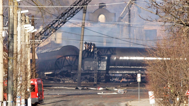 GÜNCELLEME - Bulgaristan'da doğalgaz taşıyan trende patlama: 7 ölü