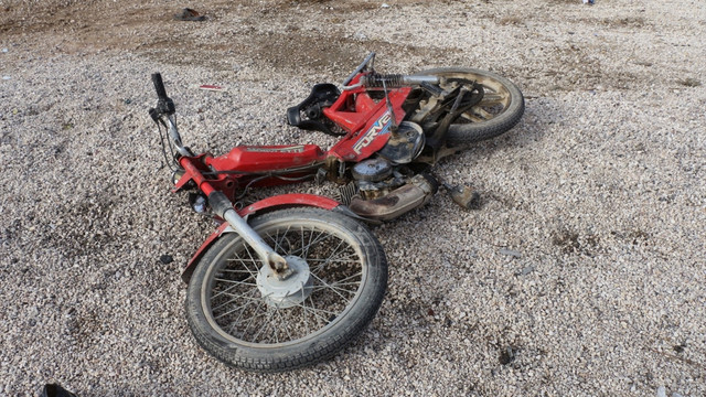 Burdur'da kamyonun çarptığı motosikletli öldü