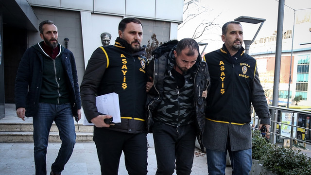 Bursa'daki PTT şubesi soygunu