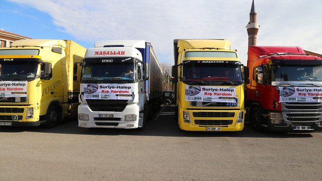 Bursa'dan Suriyeli savaş mağdurlarına yardım