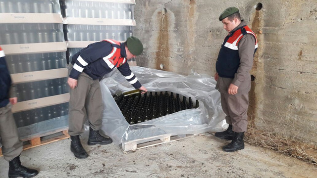 Çanakkale'de 90 ton kaçak şarap ele geçirildi