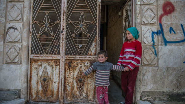 Cerabluslu çocuklar özgürlüğün tadını çıkarıyor