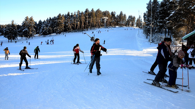 Cıbıltepe Kayak Merkezinde kayak sezonu açıldı