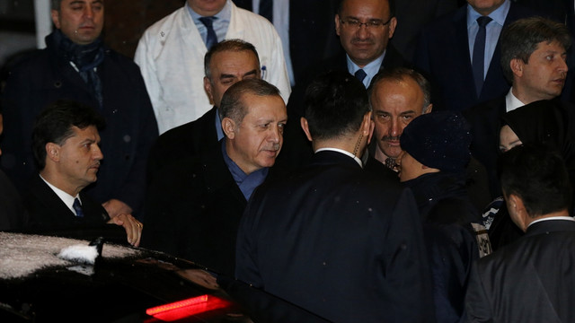 Cumhurbaşkanı Erdoğan'dan, Kahraman'a ziyaret