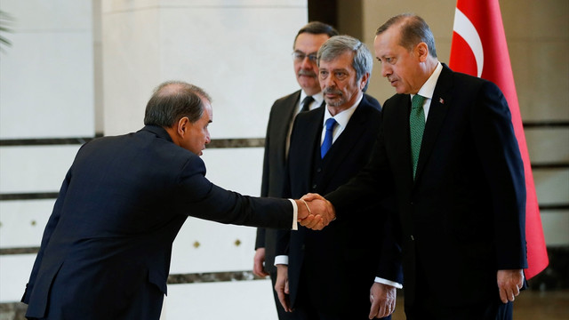 Cumhurbaşkanı Erdoğan'ın kabulü