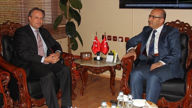 Danimarka'nın Ankara Büyükelçisi Olling Adana'da