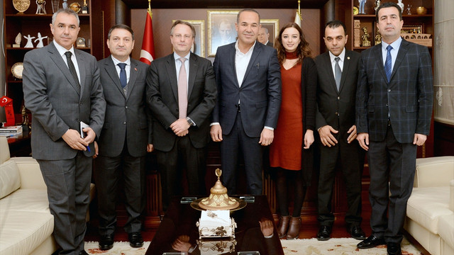 Danimarka'nın Ankara Büyükelçisi Olling Adana'da