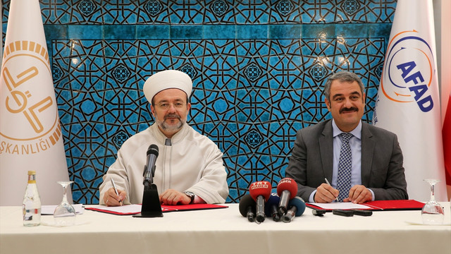 Diyanet İşleri Başkanlığı-AFAD işbirliği protokolü