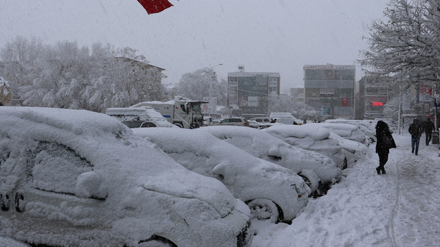 Doğu Anadolu'da kar yağışı