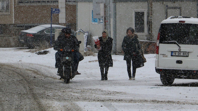 Malatya'da eğitime kar engeli