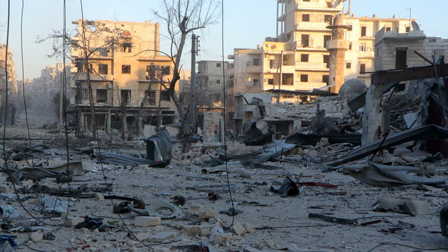 Doğu Halep'te saldırılar durmadı