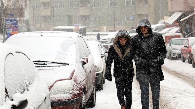 Doğu Anadolu'da kar yağışı