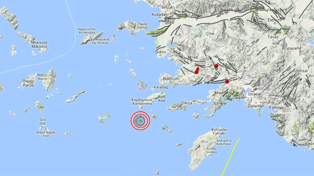 Çanakkalede deprem! 4,6 ile bir kez daha sallandı