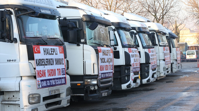 Esnaftan Haleplilere yardım