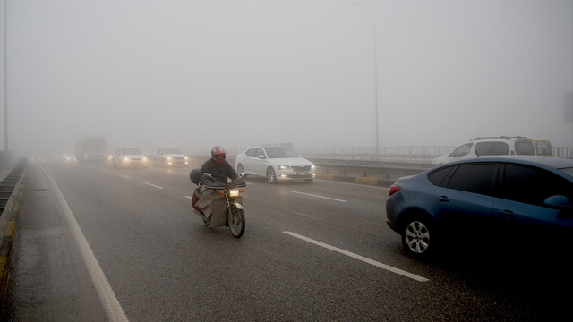 Gaziantep'te yoğun sis