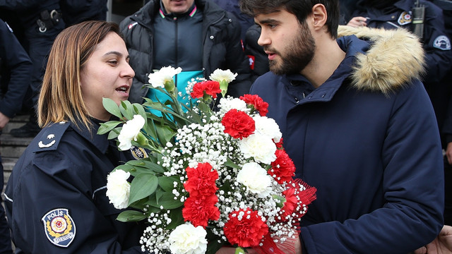 Gençlerbirliği'nden polise moral ziyareti