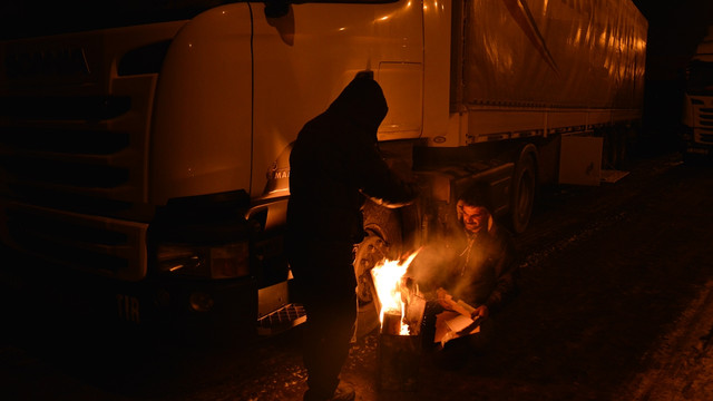 Gürbulak Gümrük Kapısı'nda 10 kilometrelik tır kuyruğu