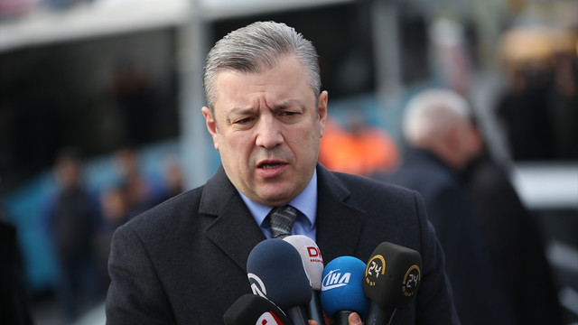 Gürcistan Başbakanı Kvirikaşvili'den Şehitler Tepesi'ne ziyaret