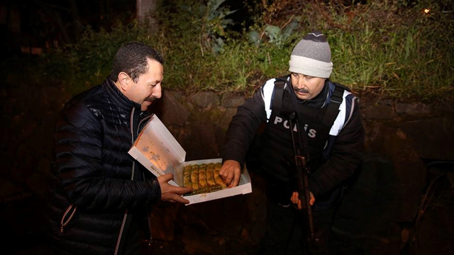 Güvenlik güçlerine moral ziyareti