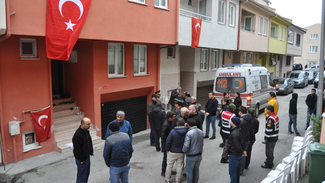 Şehit ateşi Bursaya düştü