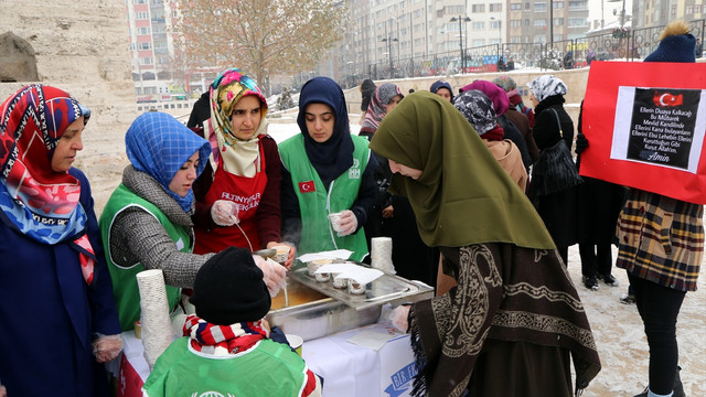 Halep için yardım kampanyası