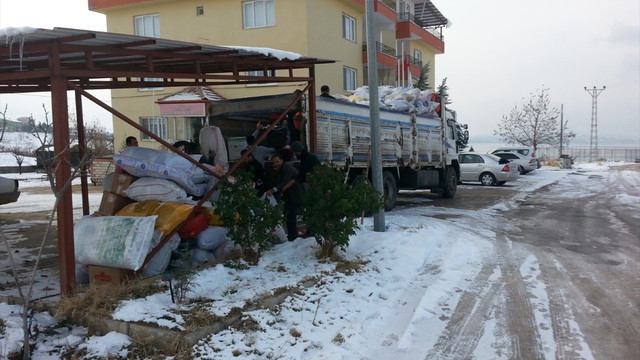 Halep'e insani yardım