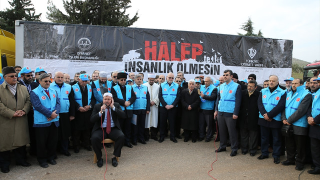 Halep'te İnsanlık Ölmesin kampanyası