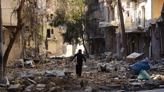Halep'te ölümden çaresizliğe kaçış