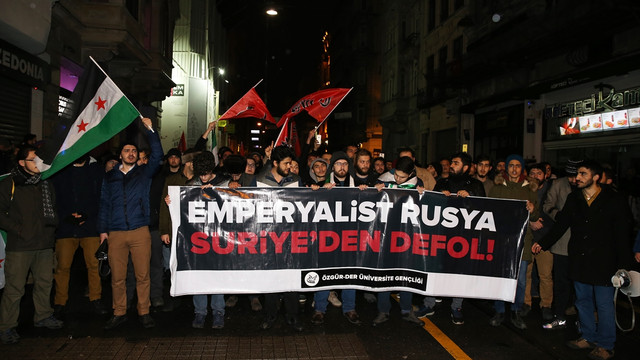 Halep'teki sivillere yönelik saldırılara tepkiler