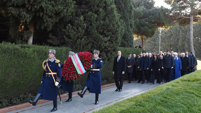 Haydar Aliyev vefatının 13. yılında anılıyor