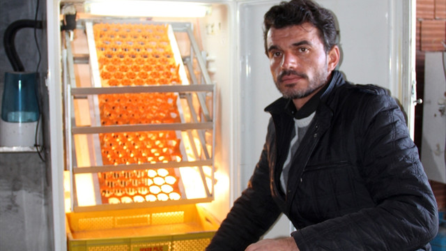 Hurdalardan kuluçka makinesi yaptı