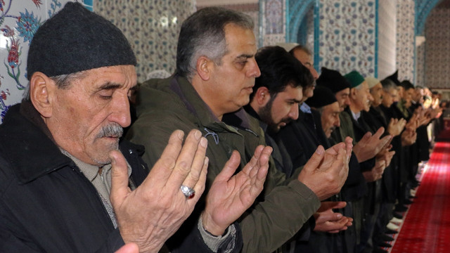 Iğdır'da şehitler için gıyabi cenaze namazı