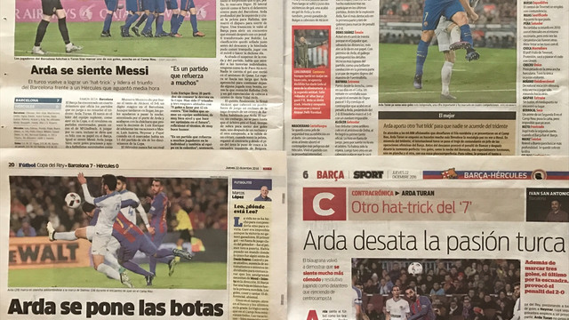 İspanyol basınından Arda Turan'a övgü