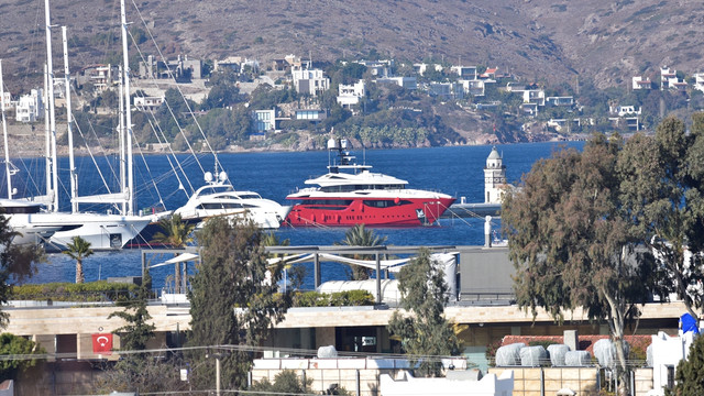 Katar Kraliyet ailesi üyesi Tani'nin yatı Bodrum'da