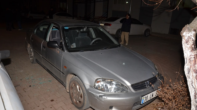 Kayseri'de belediye personeline yönelik silahlı saldırı
