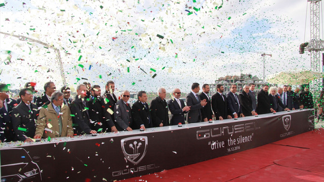 KKTC'nin ilk yerli otomobilinin üretileceği tesislerin temeli atıldı