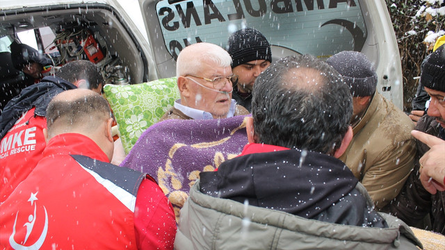 KOAH hastası şehit babasının imdadına UMKE yetişti
