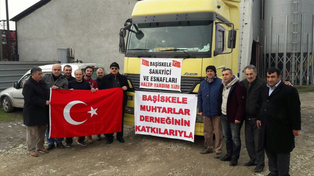 Kocaeli'den Halep'e yardım kampanyası