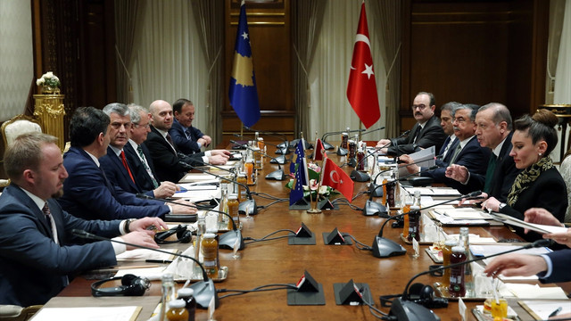 Kosova Cumhurbaşkanı Taçi Ankara'da