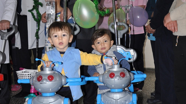 Küçük hastalar için bisikletli tedavi süreci